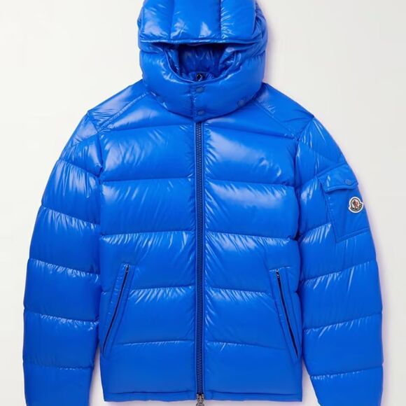 Moncler Other - Moncler Kids Maya Quilted Hooded Down jacket. Cobalt Blue. Size 12 unisex.
